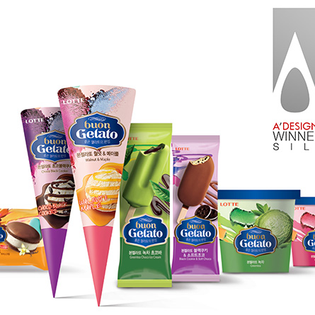  롯데제과 ‘본젤라또’ 디자인, 젤라또 본고장에서 수상