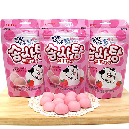  롯데제과, 더 폭신해진 ‘말랑카우 솜사탕’ 출시