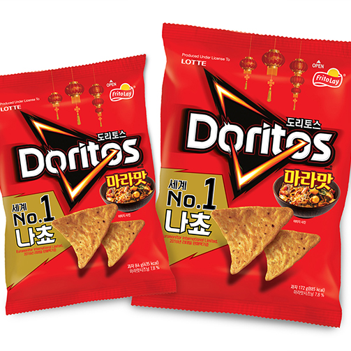  롯데 도리토스 인기 급등, 판매고 100억 돌파