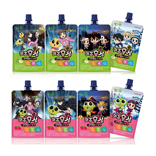  롯데제과, ‘헬스원 키즈홍삼 곤약젤리’ 출시