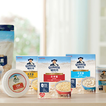  롯데제과 오트밀 퀘이커, 출시 한 달 만에 50만개 판매