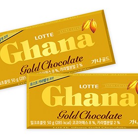  롯데제과, 7년만에 새로운 제품 ‘가나 골드’ 선봬