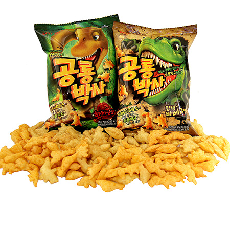  롯데제과, 공룡 모양 스낵 `공룡 박사` 출시