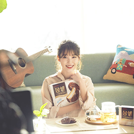  롯데제과 `몽쉘`, 아이유 전격 모델 발탁