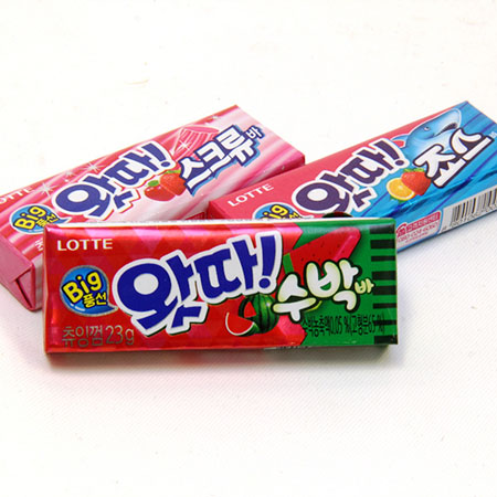  롯데제과 수박바 이번엔 껌으로 변신, `왓따 수박바` 출시