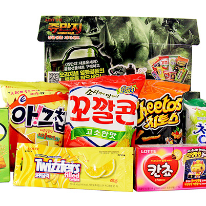  롯데제과, `쥬만지: 새로운 세계` 과자선물세트 출시