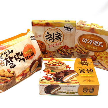  롯데제과, 가을한정판 ‘땅콩 맛’ 4종 출시