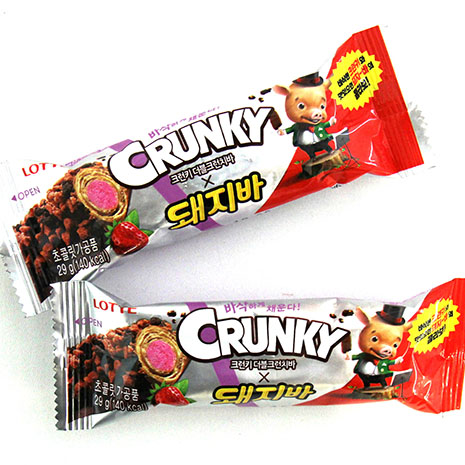  `크런키 더블크런치바x돼지바` 출시