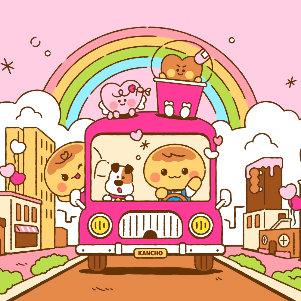  칸쵸 과자 위 새롭게 그려지는 세계관 롯데웰푸드, 칸쵸 공식 캐릭터 ‘카니’와 쵸니’ 리뉴얼