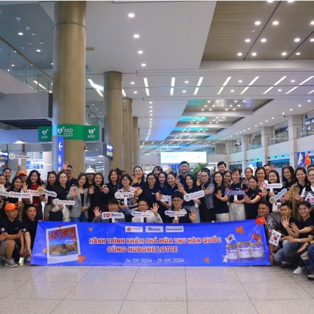  롯데웰푸드, 베트남 ‘뉴본’ 분유 수출 확대, 현지 파트너사와 관계 강화