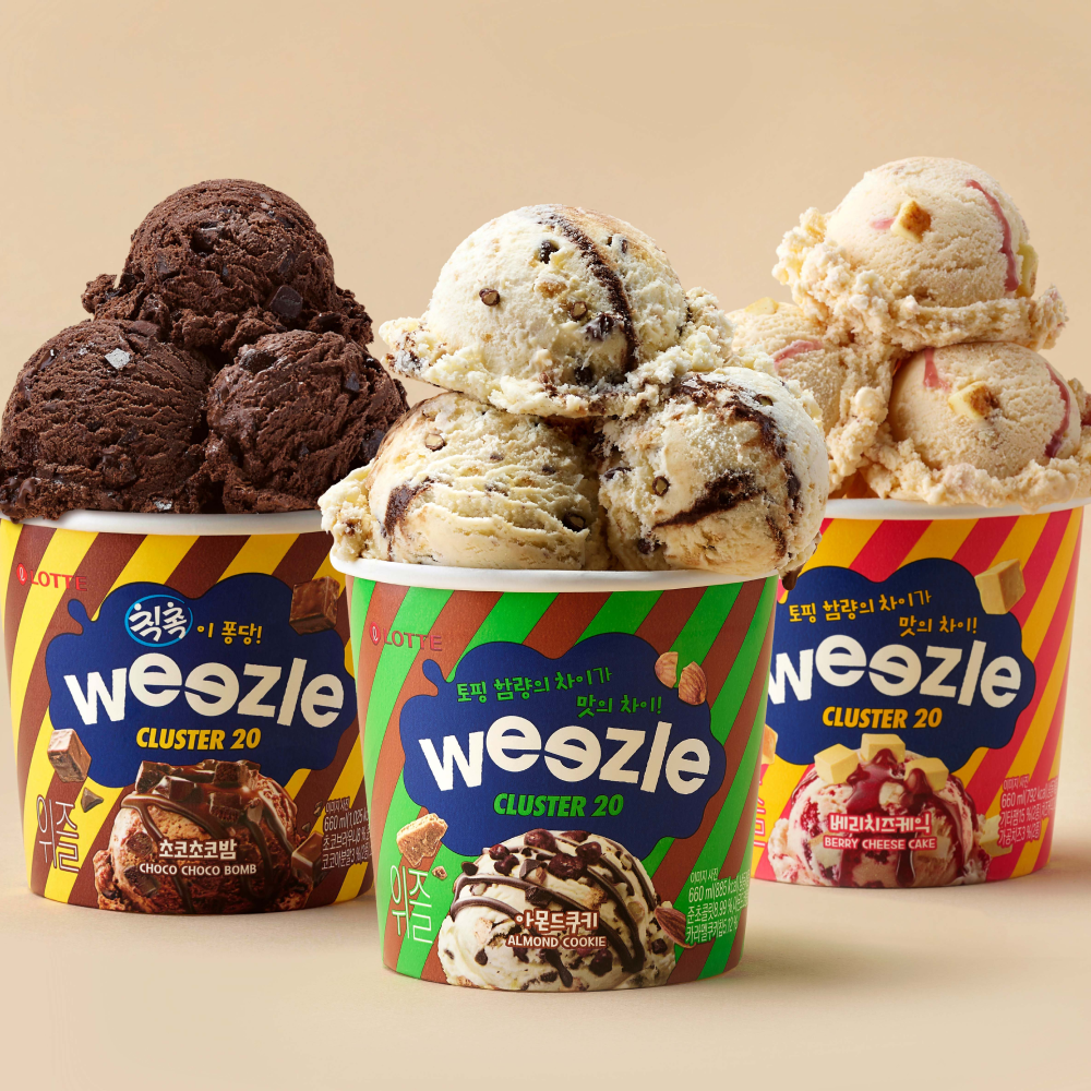  롯데웰푸드, 25살 맞은 아이스크림 ‘위즐(Weezle)’ 전면 리뉴얼