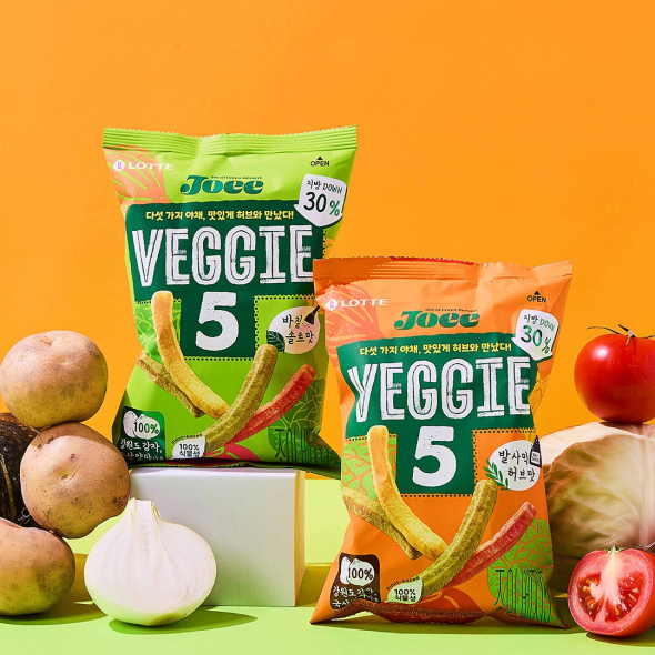  간편하게 즐기는 바삭한 3컬러 감자 스틱 JOEE Veggie5