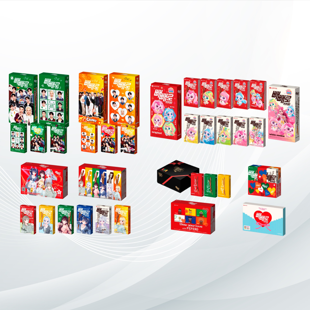  롯데웰푸드, ‘빼빼로데이’ 공략 다양한 컬래버 온팩 선봬