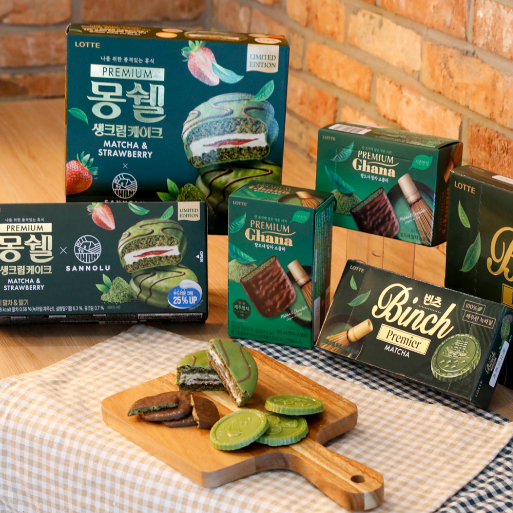  롯데웰푸드, 말차 디저트 시리즈 2차 출시  “빈츠 프리미어 말차 상시 운영”