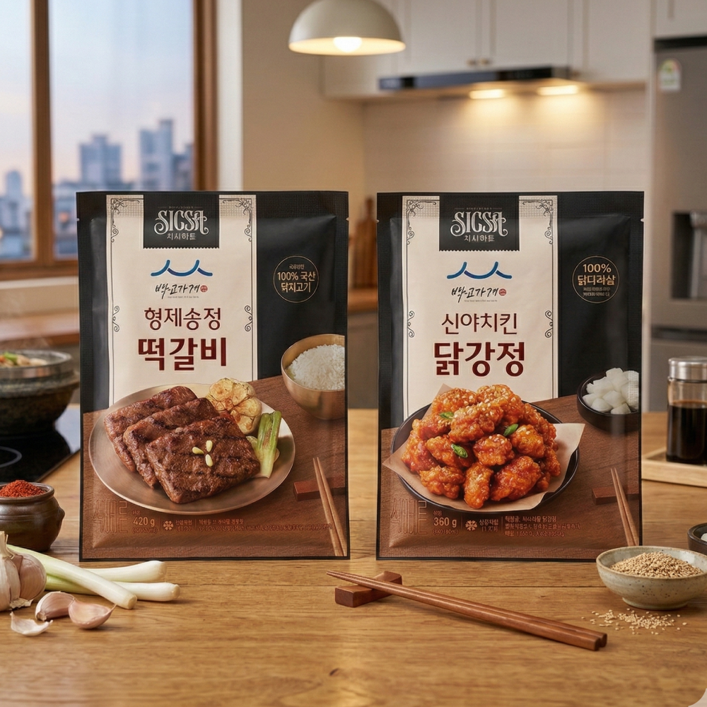  롯데웰푸드 ‘식사이론’, 백년가게와 첫 상생 제품 2종 출시 “줄 서서 먹던 지역 맛집이 식탁으로…”