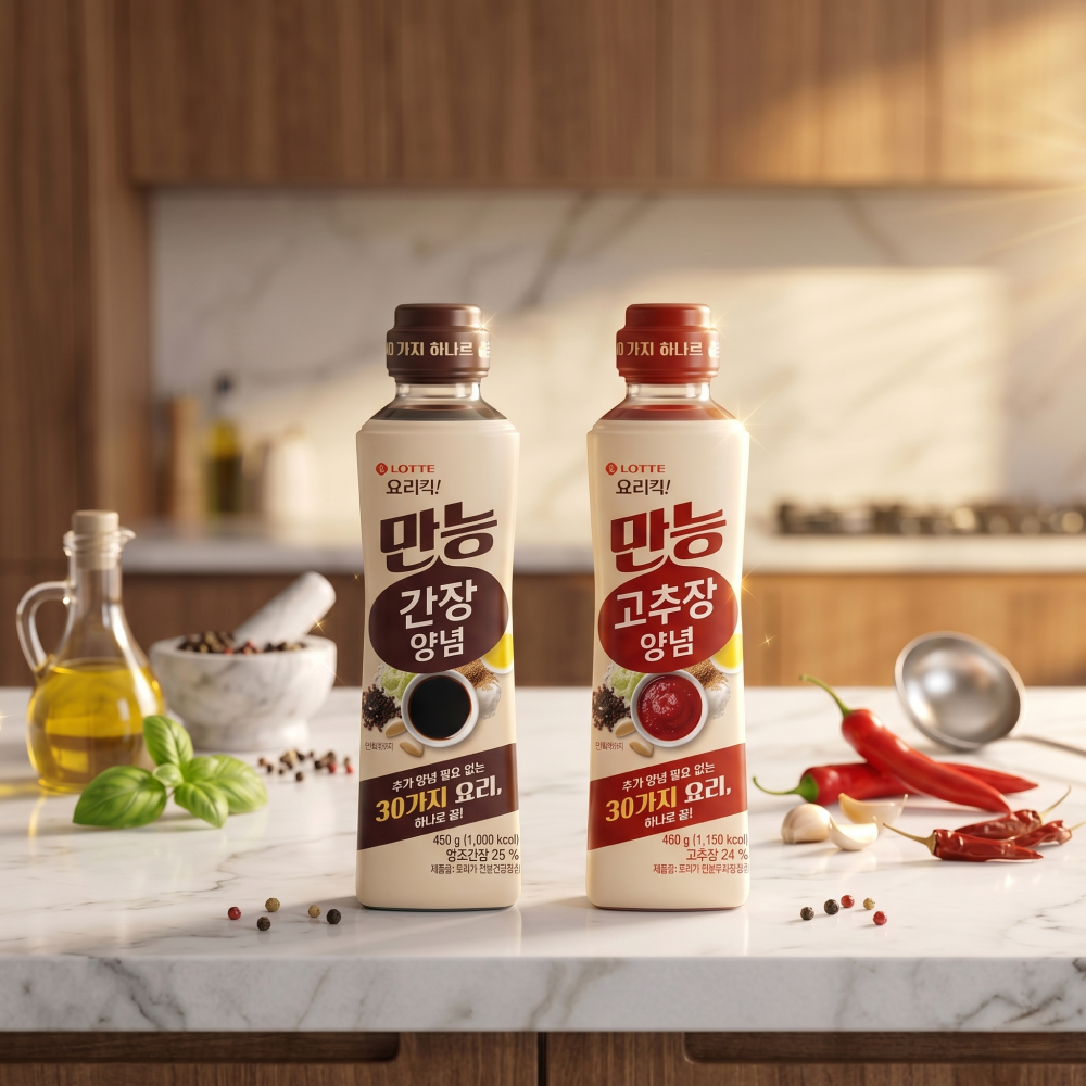  “볶음부터 조림까지 30가지 한식 요리가 쉬워진다!” 롯데웰푸드, 특별 비법(Kick) 담은 ‘요리킥 만능양념’ 론칭